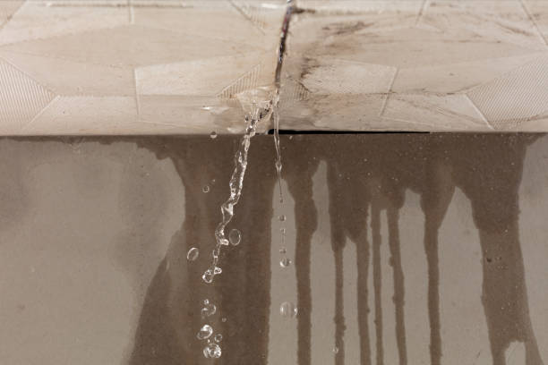 Professional Burst Pipe Cleanup technician working in West Paris, ME